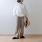 Cache-coeur frill linen bolero/off white