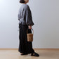 Cache-coeur frill linen bolero/gray