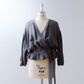 Cache-coeur frill linen bolero/gray