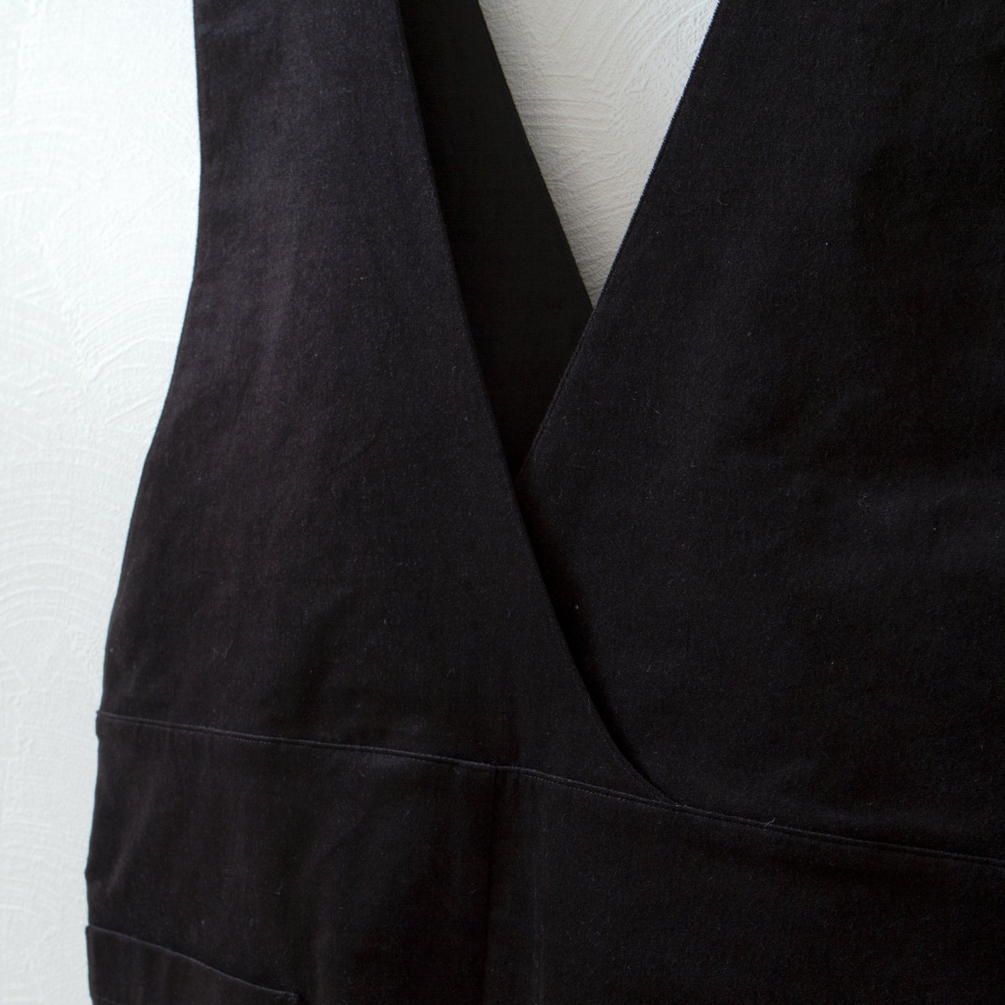 冬季寬褲 - 羊毛人字紋/炭灰色