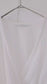 Cache-coeur frill linen bolero/off white